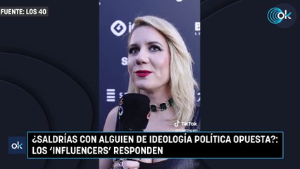 ¿Saldrías con alguien de ideología política opuesta?: los 'influencers' responden