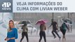 Litorais de Santa Catarina e Paraná devem ter fortes chuvas nesta sexta (08) | Previsão do Tempo