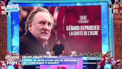 Affaire Gérard Depardieu : toutes les révélations sur les méthodes de "Complément d'enquête"