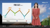 [날씨] 주말 초봄처럼 포근…중부지방 중심 공기 탁해