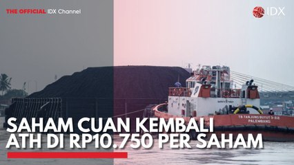 Saham CUAN Kembali ATH di Rp10.750 Per Saham