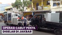 Operasi Cabut Pentil, Puluhan Motor dan Mobil Boks Terjaring Razia Parkir Liar di Jakbar