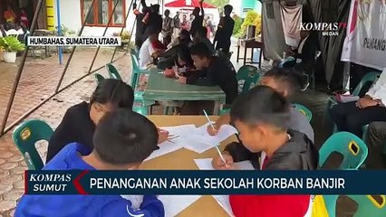 Pelajar Korban Longsor Simangulampe Tetap Ikuti Proses Belajar