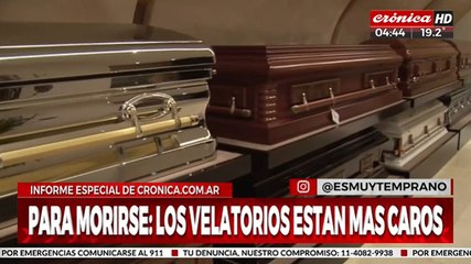 Informe especial: ¿cuánto sale morirse hoy en Argentina?