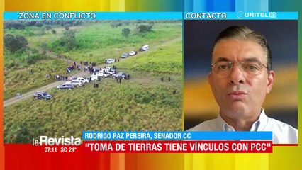 El senador Rodrigo Paz se pronuncia sobre los hechos las amenazas de los interculturales