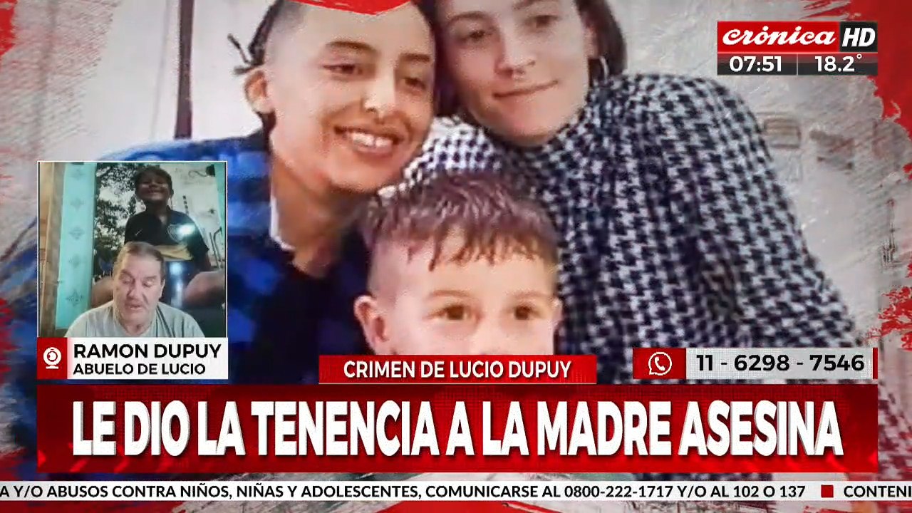 Caso Lucio Dupuy: comienza el juicio a la jueza que le dio la tenencia a la madre asesina