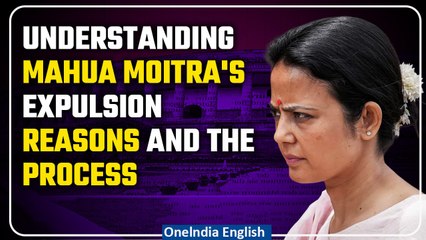 Descargar video: Mahua Moitra Expelled From Parliament| Why did it Happen?| What is the 'Cash-for-Query' Scandal?