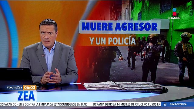Policías y presuntos delincuentes se enfrentan en calles de la CDMX
