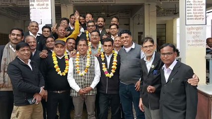 राजगढ़ अभिभाषक मण्डल के चुनाव हुए समपन्न