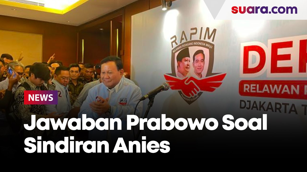 Jawaban Prabowo soal Sindiran Anies hingga Rencana ke IKN