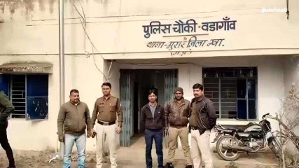 ग्वालियर: हिस्ट्रीशीटर ने चौकी इंचार्ज से की झूमाझटकी...देखें video