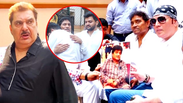 Junior Mehmood आखिरी विदाई देते वक्त कलाकारों की आँखे हुई नम