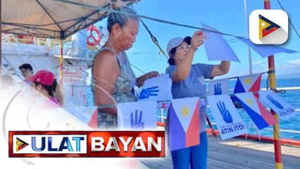 Volunteers sa isasagawang West PH Sea Christmas convoy, dumating na sa El Nido, Palawan