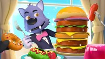 Wolf’s First Time at the Restaurant _ Numbers Song _ Nursery Rhymes _ Kids Song _ BabyBus