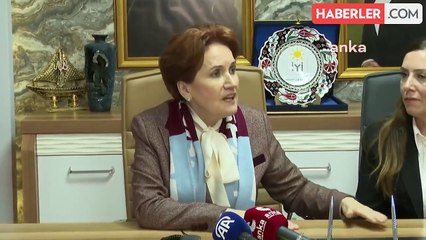 Meral Akşener: "Genel İdare Kurulumuzun Aldığı 14 Evet, 35 Hayır ile Biz Yalnız, Üçüncü Bir Yolu Oluşturmaya Gayret Edeceğiz"