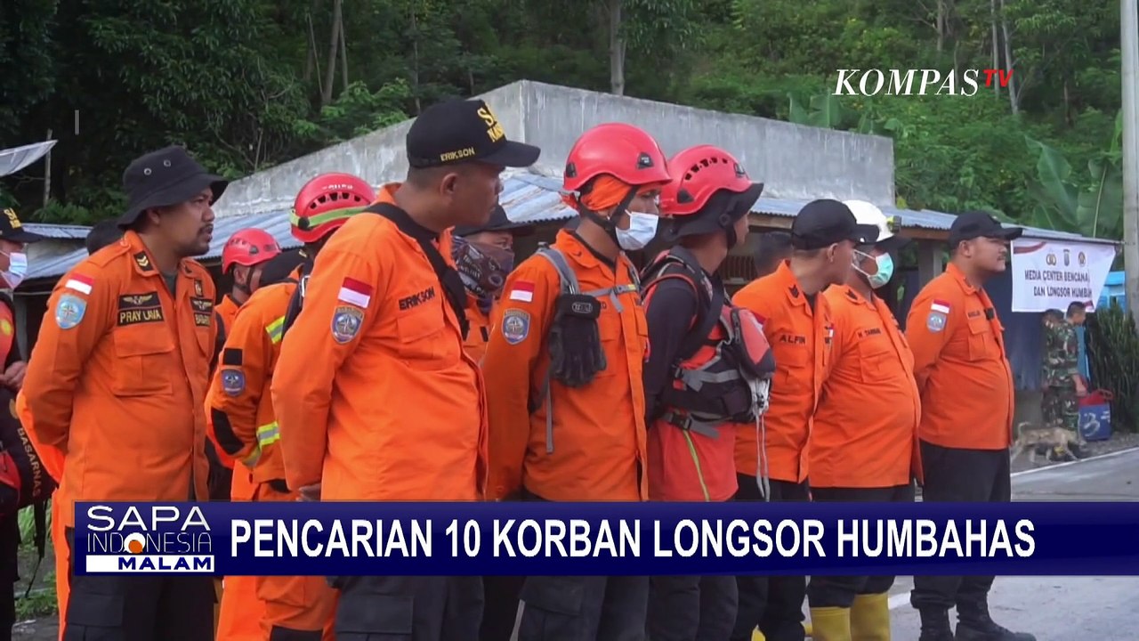 Pencarian 10 Korban Longsor Humbahas, Tim SAR: Pencarian Difokuskan di Air dan Darat