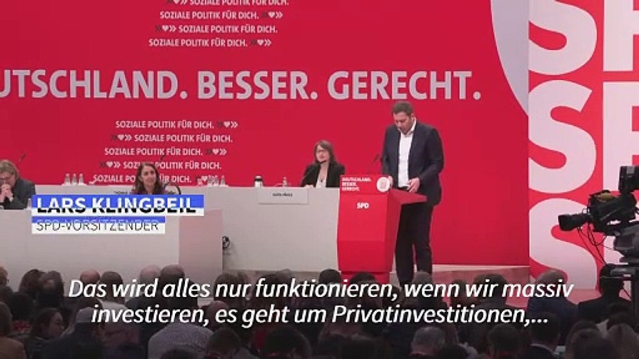 Klingbeil: Schuldenbremse ist ein 'Wohlstandsrisiko'