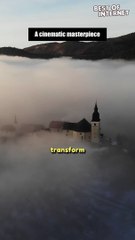 Sunrise Secrets: Churches Hidden in Fog || Best of Internet