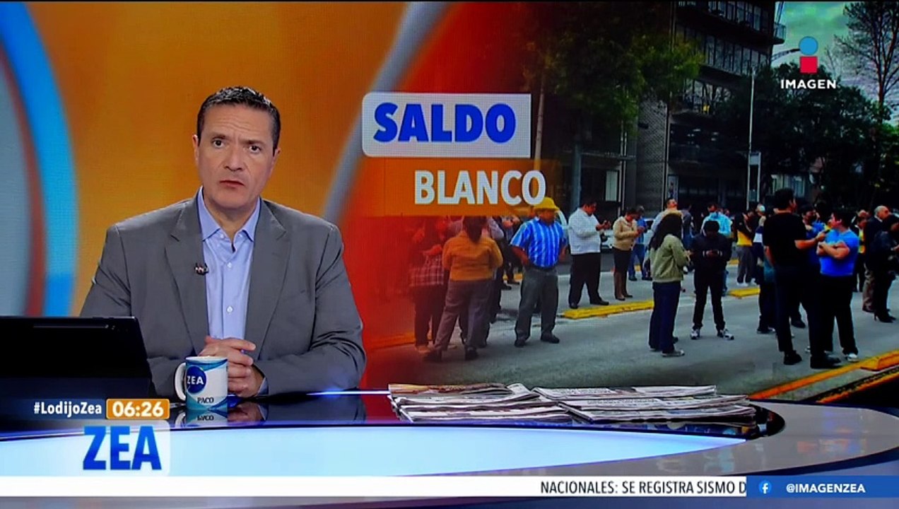 Sismo de magnitud 5.7 con epicentro en Puebla sorprende a capitalinos