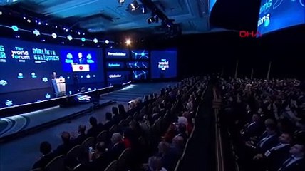 Cumhurbaşkanı Erdoğan TRT World Forum'da konuştu