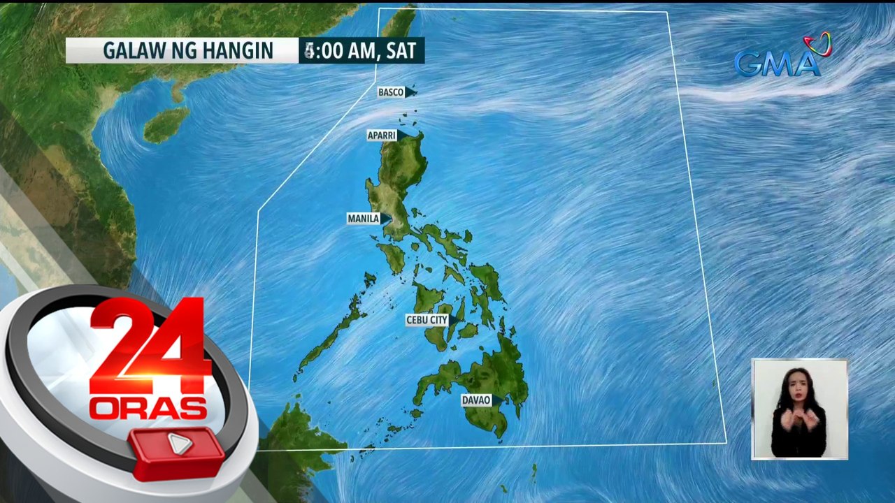 Maulap na kalangitan at posibleng pag-ulan, dapat paghandaan ngayong weekend | 24 Oras