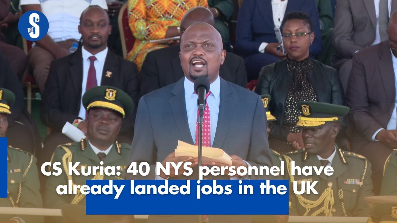 CS Kuria: 40 NYS personnel have already landed jobs in the UK