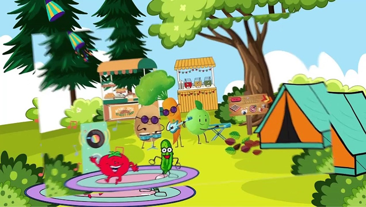 Party of Fruits and Vegetables - hindi Kahani - Story Seedlings