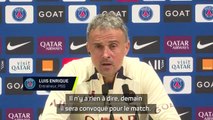 PSG - Luis Enrique : 