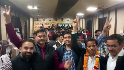 210 वोटों से जीते अरविंद सोलंकी, बने बार एसोसिएशन अध्यक्ष