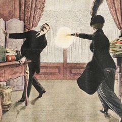 Gaston Calmette, illustre directeur du Figaro, assassiné dans son bureau