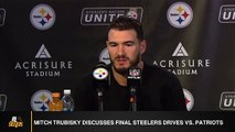 Mitch Trubisky Discusses Final Steelers Drives