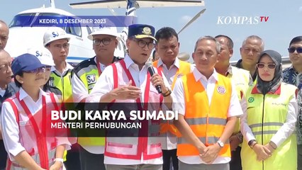 Menhub Tinjau Bandara Dhoho Kediri, Pastikan Awal 2024 Siap Beroperasi