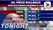 Oil prices expected to go down ahead of start of ‘Simbang Gabi’