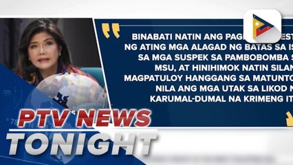 Lawmakers laud authorities for swift apprehension of suspect in MSU bombing