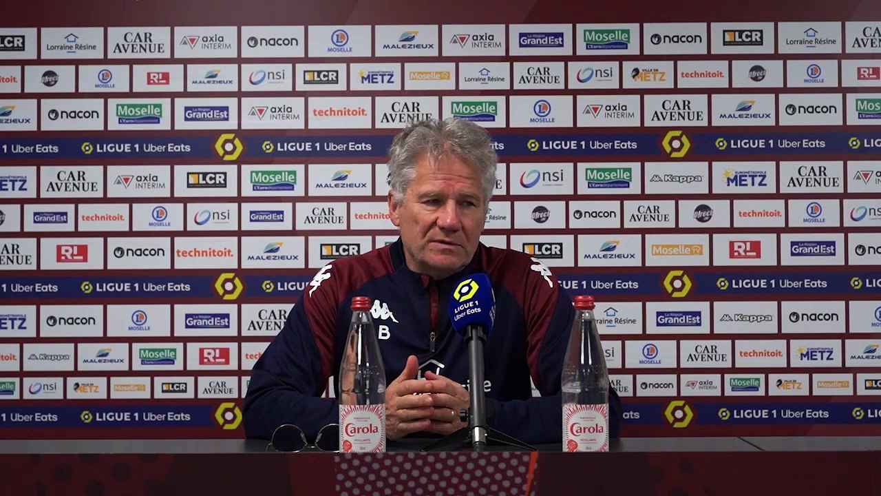 Metz - Brest, la conférence d'avant-match