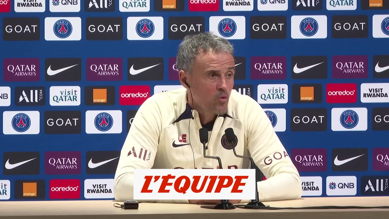Luis Enrique : « Hakimi était absent pour des raisons personnelles » - Foot - L1 - PSG