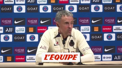 Luis Enrique : « Hakimi était absent pour des raisons personnelles » - Foot - L1 - PSG