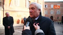 Tajani fa da padrino a bambina a Fabriano: Felice di essere Ministro