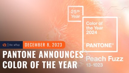 'Peach Fuzz' is Pantone's 2024 Color of the Year