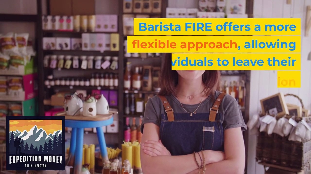 What is Barista FIRE? video Dailymotion