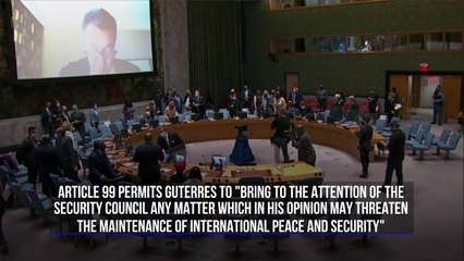 António Guterres Invokes Rarely Used Power to Demand Cease-Fire in Middle East