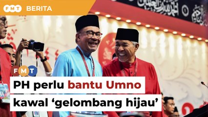 PH perlu bantu Umno kawal 'Gelombang Hijau', hapus sentimen 'barua' DAP, kata penganalisis