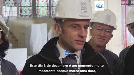 Paris: Catedral de Notre Dame deverá abrir ao público a 8 de dezembro de 2024