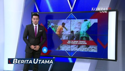 Ibu dan Anak di Tapanuli Ditemukan Tewas Tertimbun Longsor