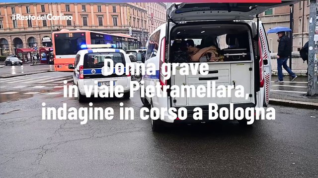Video: donna grave in viale Pietramellara, indagine in corso a Bologna