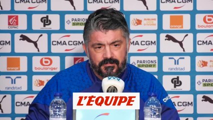 Gattuso : « Vitinha et Aubameyang ont une vraie complémentarité » - Foot - L1 - OM