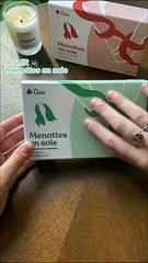 Asmr menottes en soie