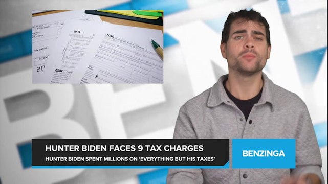 Hunter Biden Charged with 9 Counts of Tax Evasion and Fraud, Allegedly Evaded Taxes to Pay For Drugs, Escorts, and Luxury Hotels