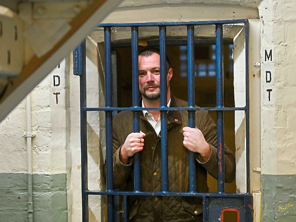 Our man Dan gets locked up in Shrewsbury Prison
