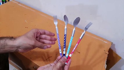 Unboxing and Review of DHAKKA PENCIL FORK AND SPOON Pencil for gift